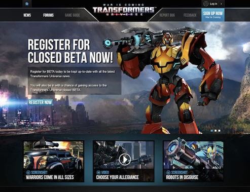 edge transformers-universe-beta-screenshot